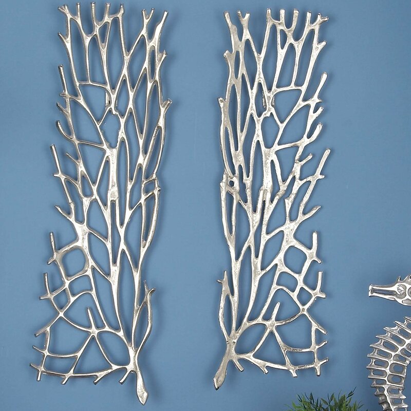 Aluminum Wall Décor (SET OF 2)