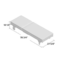 Load image into Gallery viewer, Alvah 78.70&quot; Long Reclining Single Chaise with Cushion and Table 4596RR
