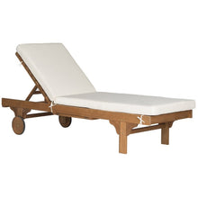 Load image into Gallery viewer, Alvah 78.70&#39;&#39; Long Reclining Eucalyptus Single Chaise with Cushions and Table 6530RR
