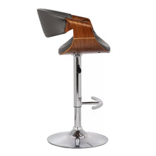Load image into Gallery viewer, Alvin Swivel Adjustable Height Bar Stool
