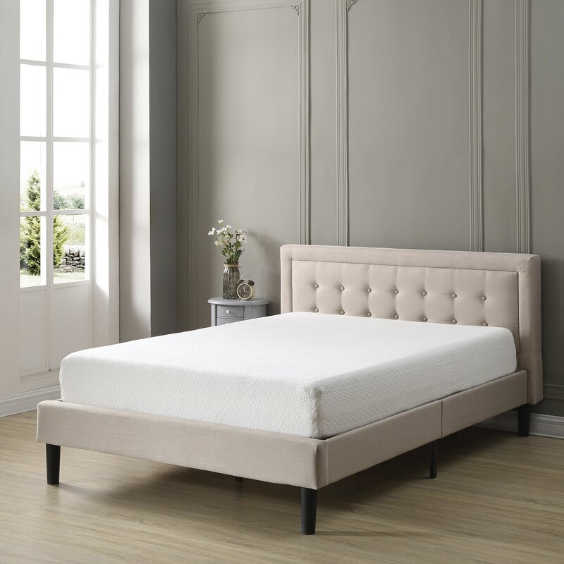 Alwyn Home Olsen 8'' Medium Memory Foam Mattress MRM2477