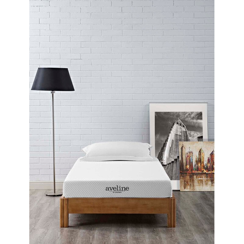 Alwyn Home Ortiz 6'' Firm Gel Memory Foam Mattress twin
