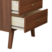 Load image into Gallery viewer, Cherry Alyssa 25&#39;&#39; Tall 2 Drawer Nightstand
