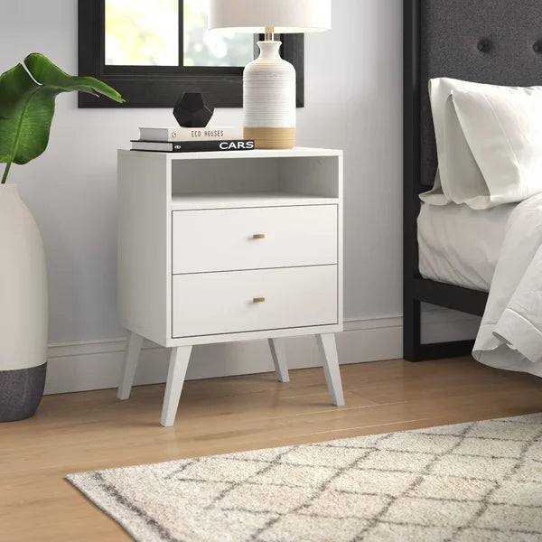 Alyssa 29.5'' Tall 2 - Drawer Nightstand