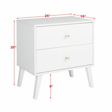 Load image into Gallery viewer, Alyssa 2 - Drawer Nightstand 7283RR
