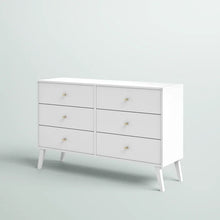 Load image into Gallery viewer, Alyssa 6 - Drawer Dresser, 52.25&quot; W
