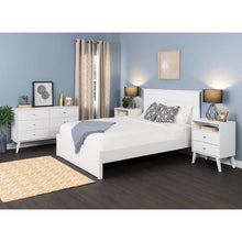 Load image into Gallery viewer, White Alyssa 6 Drawer 52.25&#39;&#39; W

