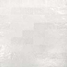 Load image into Gallery viewer, White Amagansett 2.55&quot; x 7.87&quot; Ceramic Subway Wall Tile
