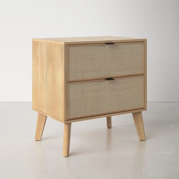 Amani 27'' Tall 2 - Drawer Nightstand in Natural