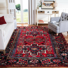 Load image into Gallery viewer, Amaniya Machine Woven / Power Loomed Performance Red Rug, Rectangle 6&#39;7&quot; x 9&#39;
