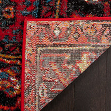 Load image into Gallery viewer, Amaniya Southwestern Area Rug in Red, Rectangle 6&#39;7&quot; x 9&#39;
