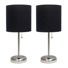 Load image into Gallery viewer, Amari Metal USB Table Lamp
