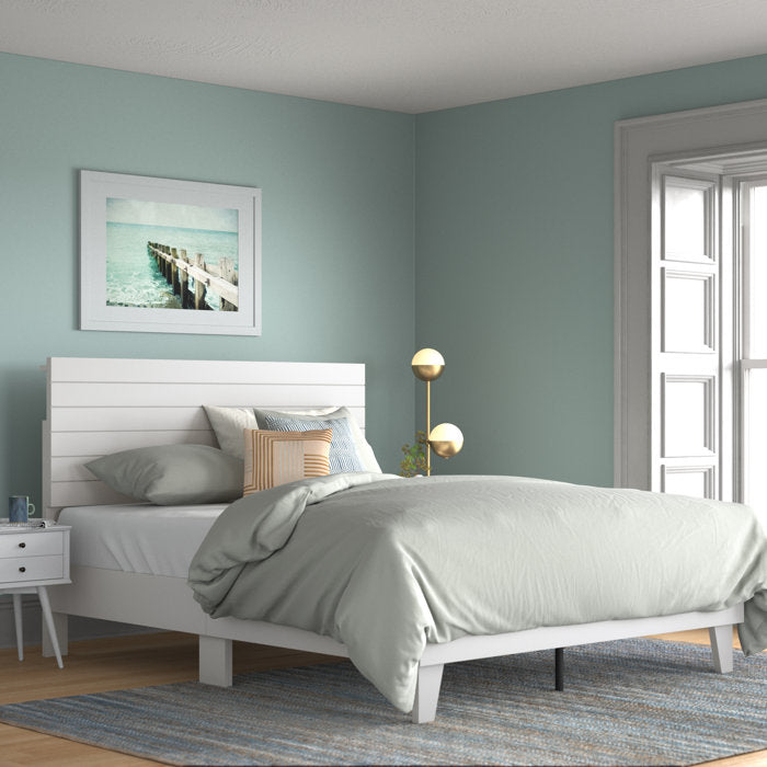 Queen Amarys Shiplap Platform Bed Frame