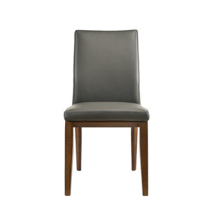 19" Amedee Leather Side Chair (Set of 2)