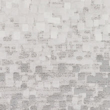 Load image into Gallery viewer, Amelie Abstract Area Rug in Light Gray/White, Rectangle 5&#39;3&quot; x 7&#39;6&quot;
