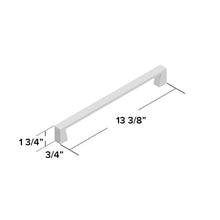 Load image into Gallery viewer, Satin Nickel Blackrock 12&quot; Center to Center Appliance Pull (Set of 2) MRM3865
