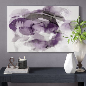 'Amethyst Flow II' by Kristina Jett - Wrapped Canvas Print MRM2734