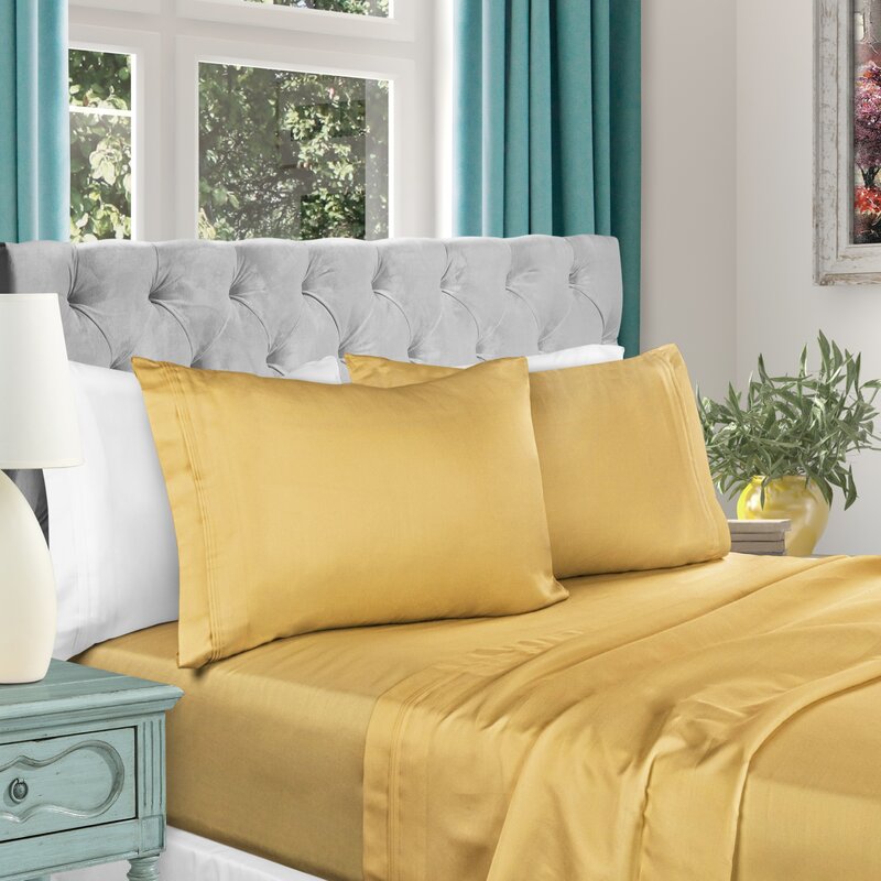 Amherst 1000 Thread Count Egyptian Certified Cotton Sateen Sheet Set 198AH