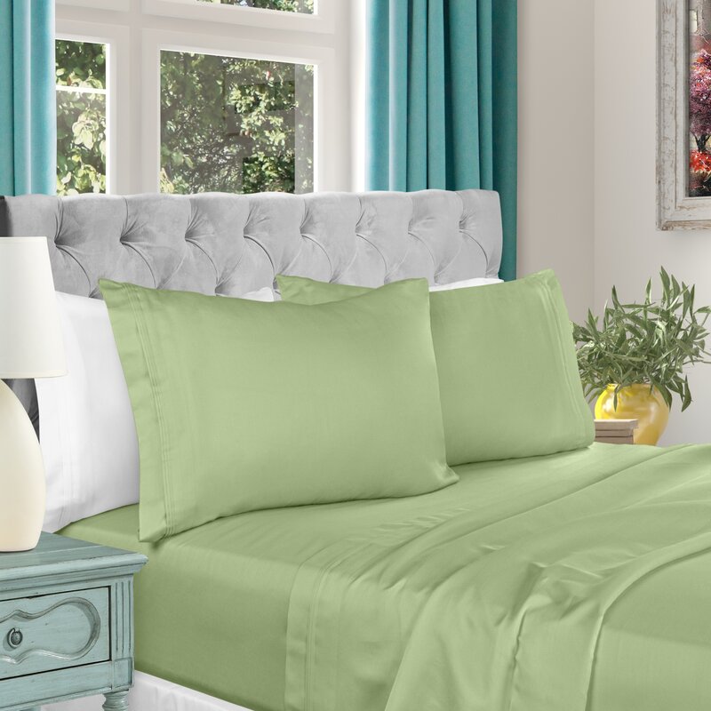 Queen Sage Amherst 1000 Thread Count Egyptian Certified Cotton Sateen Sheet Set MRM3427