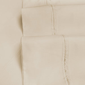 Queen Ivory Amherst 1200 Thread Count Egyptian Certified Cotton Sateen Sheet Set