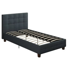 Load image into Gallery viewer, Amherst Tufted Upholstered Low Profile Platform Bed, Twin

