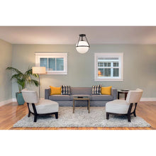 Load image into Gallery viewer, Amirah 1 -Light 13&quot; Semi Flush Mount
