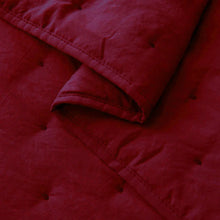 Load image into Gallery viewer, Amriel Microfiber Reversible Modern &amp; Contemporary Quilt Set, King
