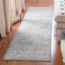 Load image into Gallery viewer, Amyrose Oriental Area Rug in Light Gray/Ivory, Runner 2&#39; x 6&#39;
