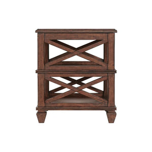 Anabel 24'' Tall Solid Wood End Table