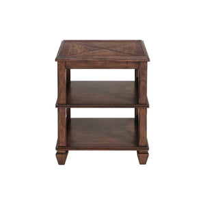 Anabel 24'' Tall Solid Wood End Table