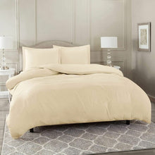 Load image into Gallery viewer, Twin Duvet Cover + 1 Sham Ivory Ananias 2 Piece Duvet Cover Set #ND1036
