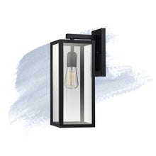 Load image into Gallery viewer, Andalucia Matte Black 1 - Bulb 14.76&quot; H Outdoor Wall Lantern #868HW
