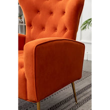 Load image into Gallery viewer, Anderson 27&#39;&#39; Wide Tufted Velvet Wingback Chair
