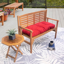 Load image into Gallery viewer, Andover Mills™ 1 - Piece Outdoor Seat Cushion 42&#39;&#39; W x 18&#39;&#39; D
