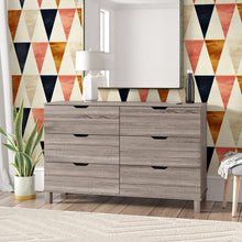 Load image into Gallery viewer, Andrews 6 Drawer Solid Wood Double Dresser

