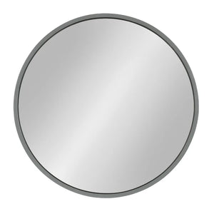 25.6" x 25.6" Gray Andrickson Modern Mirror