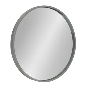 25.6" x 25.6" Gray Andrickson Modern Mirror