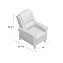Load image into Gallery viewer, Andromeda 17.25&quot; Manual Recliner #AD270
