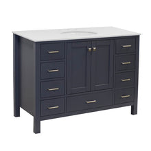 Load image into Gallery viewer, Aneira Full Cabinet 48&quot; Single Bathroom Vanity Charcoal Gray 3394RR
