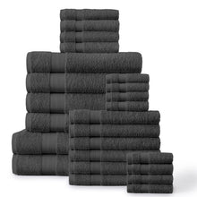 Load image into Gallery viewer, Aneysa 24 Piece 100% Cotton Towel Set
