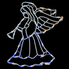 Load image into Gallery viewer, Angel with 35 Light LED Lighted Window Décor
