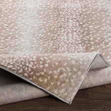 Load image into Gallery viewer, Angelick Animal Print Camel/Light Gray Area 9&#39; x 12&#39;3&quot; Rug MRM3809
