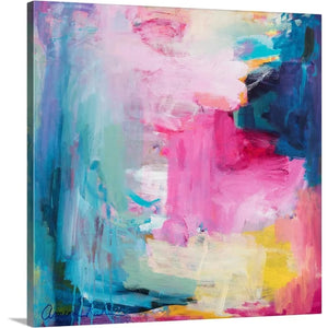 20" H x 20" W x 1.25" D Angelina by Amira Rahim - Bold Art on Canvas