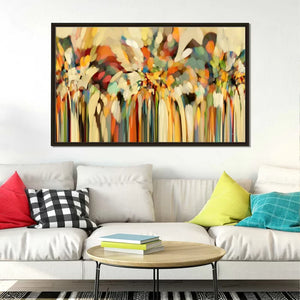 27.5" H x 43.5" W Angels Guiding Lot. Genesis 19:15 by Mark Lawrence - Unframed Print on Canvas