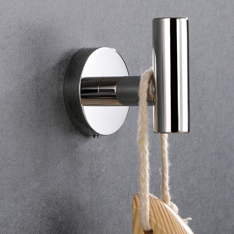Polished Chrome Wall Mounted Towel Hook (Part number: AF081) OG138