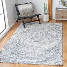 Load image into Gallery viewer, Anglina Abstract Handmade Tufted Wool Gray Area Rug 6159RR
