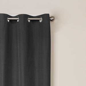 Anna-Sophia Smart Curtains Kelsey Solid Color Blackout Thermal Curtain Panels (Set of 2) 482DC