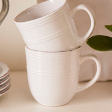 Load image into Gallery viewer, White Annabelle 16 Pieces Dinnerware Set, Service For 4 #871HW
