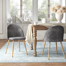 Load image into Gallery viewer, Annabelle Velvet Side Chair (Set of 2)

