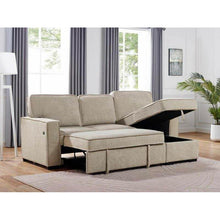 Load image into Gallery viewer, Annajames 92.25" Wide Chenille Right Hand Facing Sleeper Sofa &amp; Chaise MRM2580
